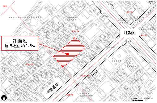 Mid Tower Grand ミッドタワーグランド 月島一丁目西仲通り地区第一種市街地再開発事業