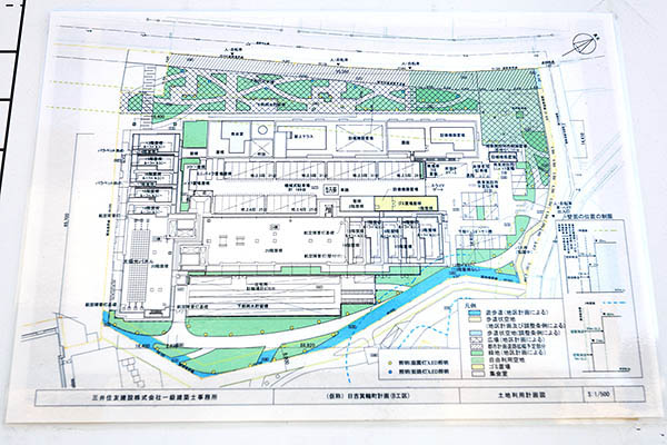 B工区（レジデンスⅡ）の土地利用計画図