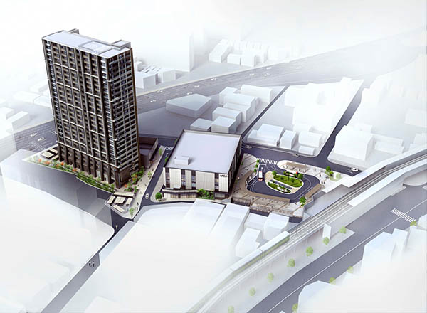 光善寺駅西地区第一種市街地再開発事業