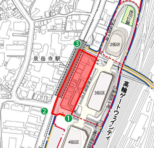 泉岳寺駅地区第二種市街地再開発事業