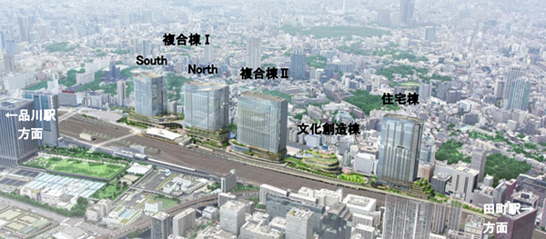 高輪ゲートウェイシティ(仮称)／品川駅北周辺地区開発（品川開発プロジェクト）