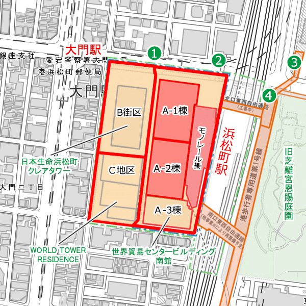 (仮称)浜松町二丁目4地区A街区