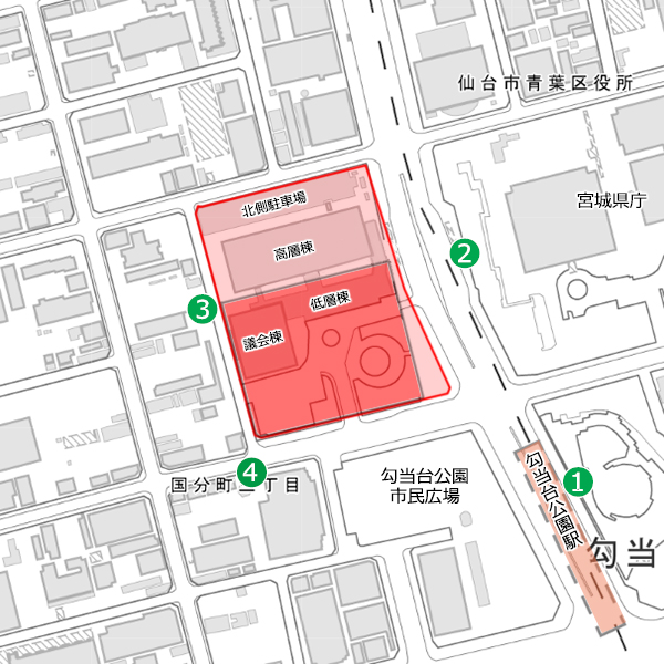 仙台市役所本庁舎建替