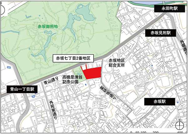 赤坂七丁目2番地区再開発
