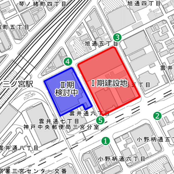 神戸三宮雲井通5丁目地区第一種市街地再開発事業