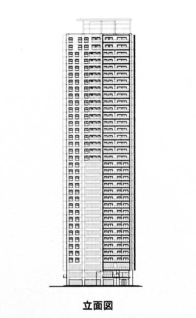 (仮称)大阪市西区新町3丁目西敷地タワー計画