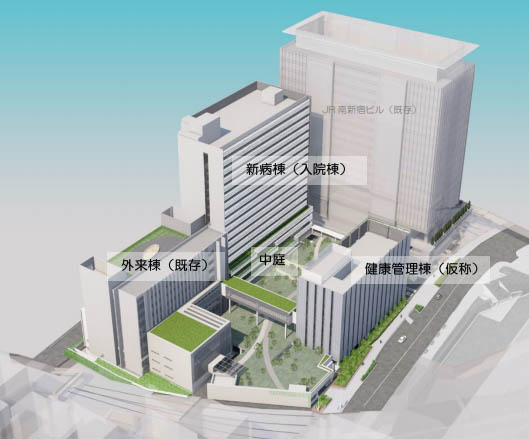 JR東京総合病院 建替計画