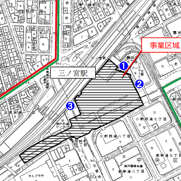 (仮称)JR三ノ宮新駅ビル