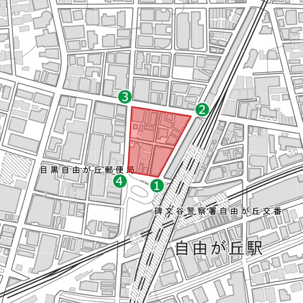 自由が丘一丁目29番地区第一種市街地再開発事業