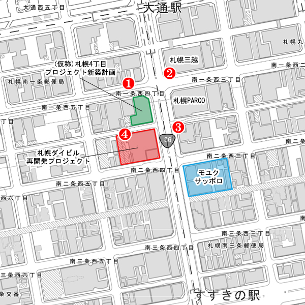 (仮称)札幌4丁目プロジェクト新築計画