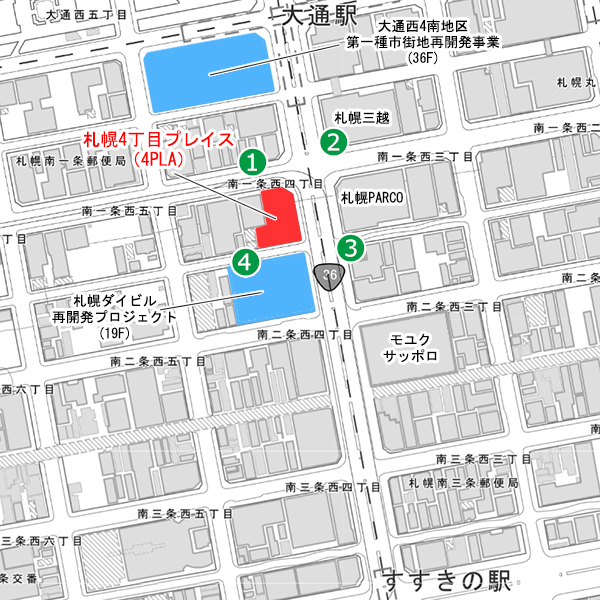 札幌4丁目プレイス（4PLA）