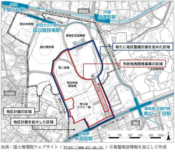 神宮外苑地区第一種市街地再開発事業