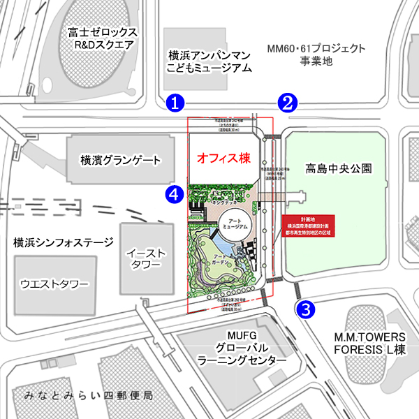 みなとみらい21中央地区52街区開発事業計画