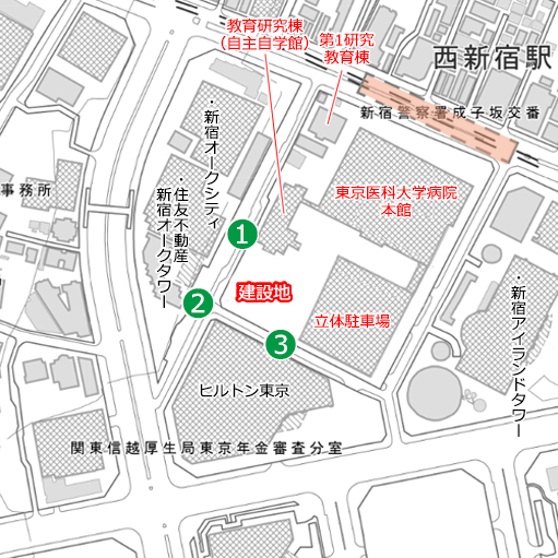 学校法人東京医科大学共同ビル(仮称)