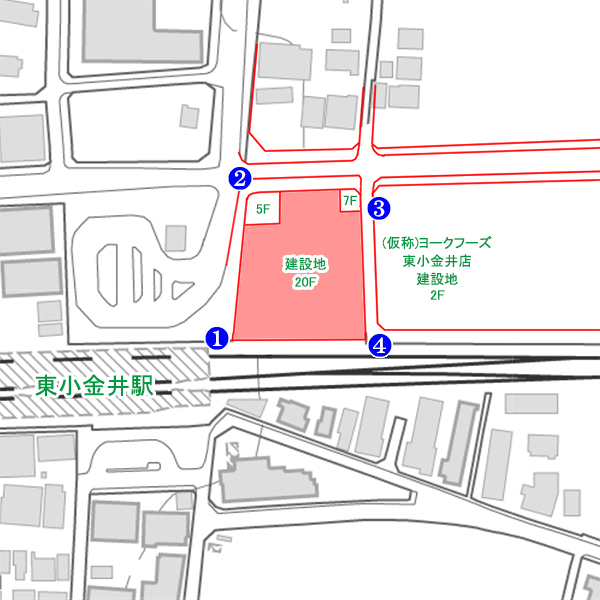 (仮称)東小金井駅北口計画