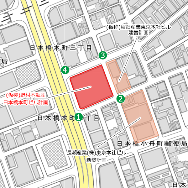 (仮称)野村不動産日本橋本町ビル計画