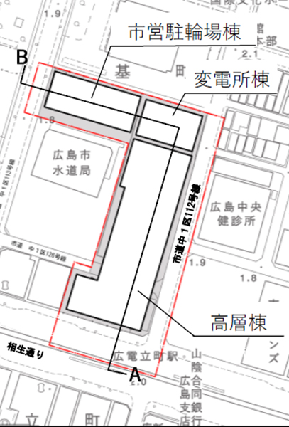 基町相生通地区第一種市街地再開発事業