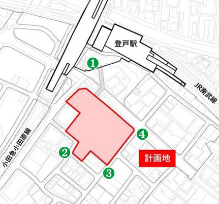 登戸駅前地区第一種市街地再開発事業