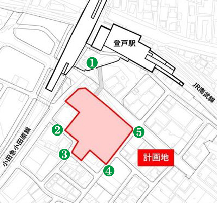 登戸駅前地区第一種市街地再開発事業