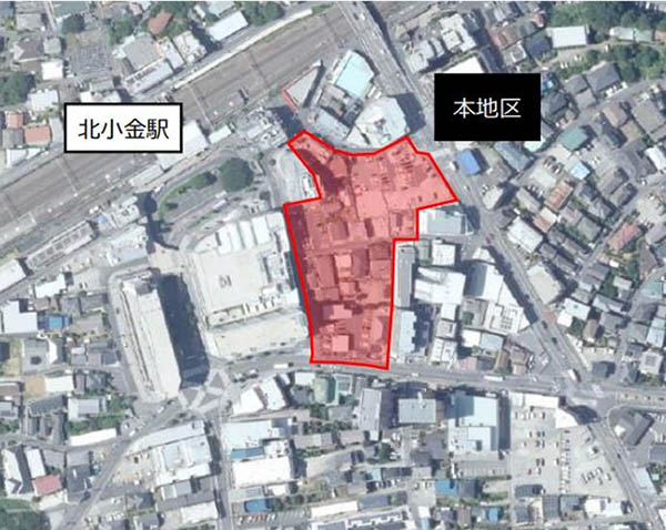 北小金駅南口東地区第一種市街地再開発事業
