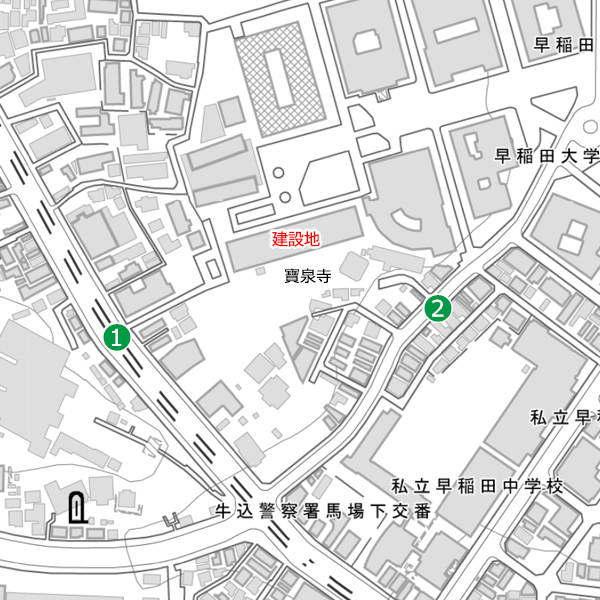 早稲田大学早稲田キャンパスE棟(仮称)建設計画