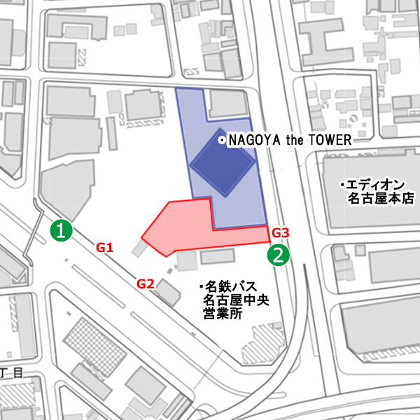 (仮称)中村区名駅南二丁目オフィスビル計画