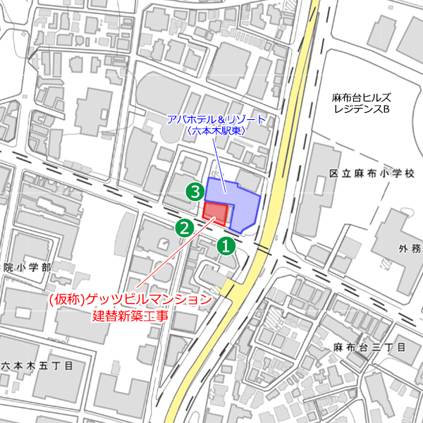 (仮称)ゲッツビルマンション建替新築工事