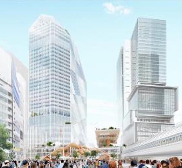 宮益坂地区再開発