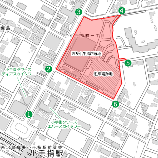 (仮称)所沢市小手指町1丁目新築工事（バウス所沢小手指タワー）