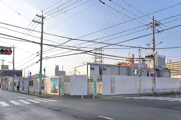 大阪市内最大級Osaka Metro谷町線駅1分x総483戸駅前開発プロジェクト