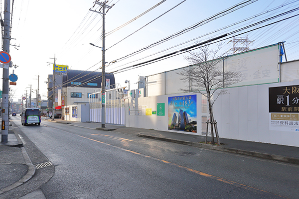 大阪市内最大級Osaka Metro谷町線駅1分x総483戸駅前開発プロジェクト