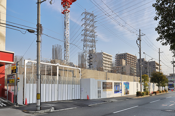 大阪市内最大級Osaka Metro谷町線駅1分x総483戸駅前開発プロジェクト