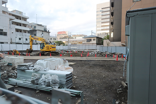 品川区西五反田5丁目計画新築工事