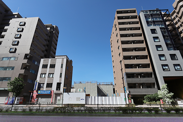 品川区西五反田5丁目計画新築工事