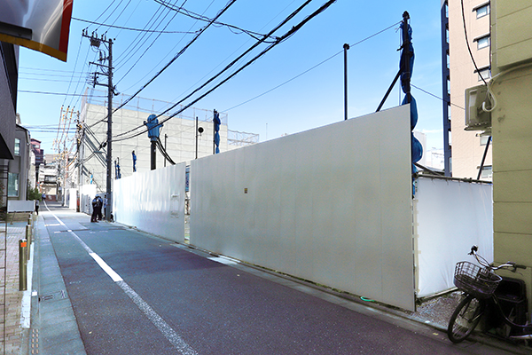 品川区西五反田5丁目計画新築工事