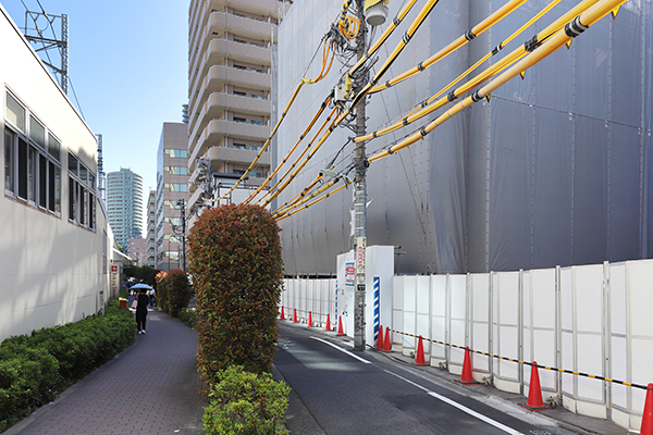 品川区西五反田5丁目計画新築工事