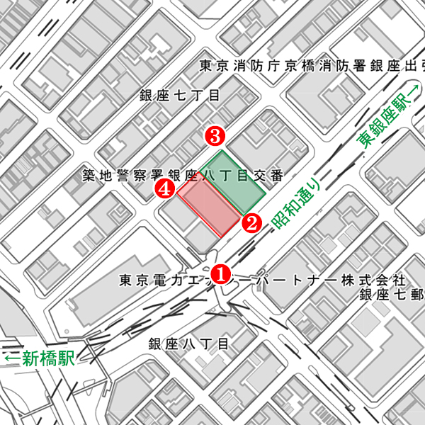 (仮称)銀座7丁目昭和通り開発計画