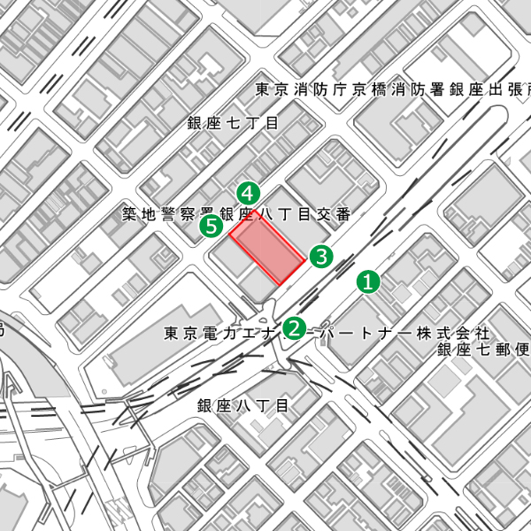 (仮称)銀座7丁目昭和通り開発計画