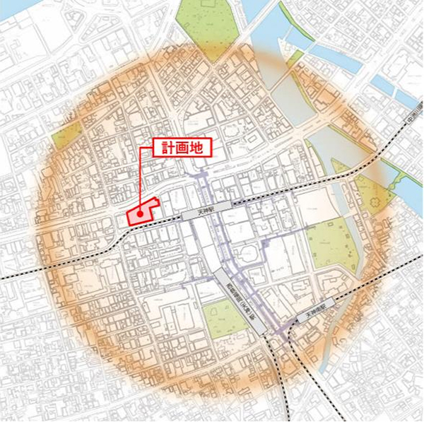 (仮称)福岡天神センタービル建替計画