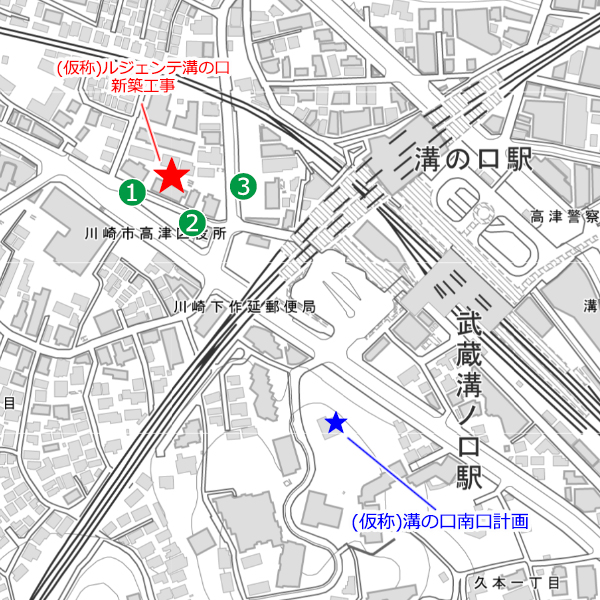 (仮称)ルジェンテ溝の口新築工事