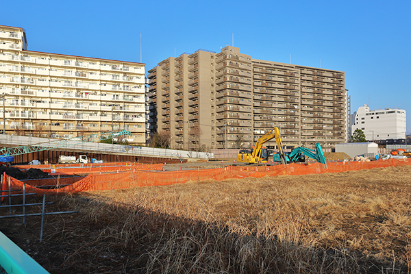 千住大川端地区