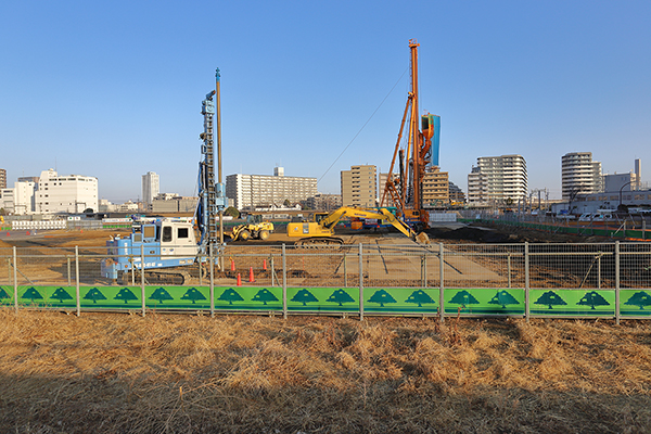 千住大川端地区