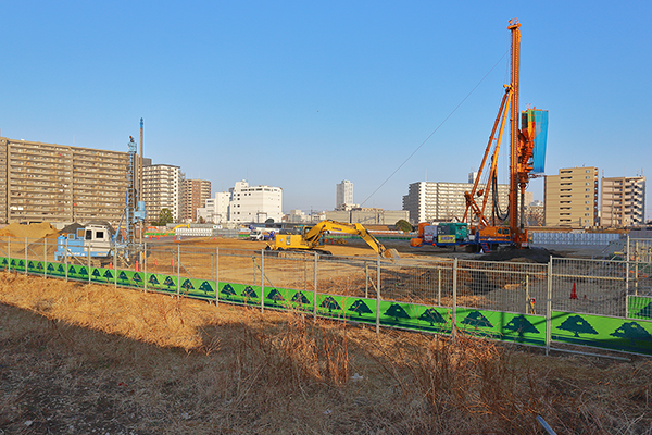 千住大川端地区