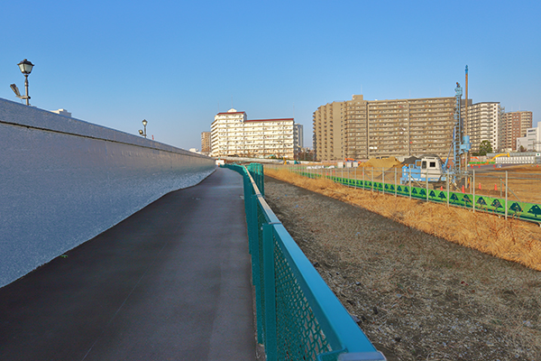 千住大川端地区