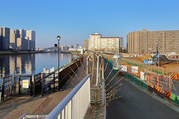 千住大川端地区