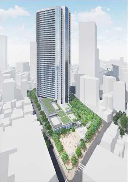 三田五丁目西地区第一種市街地再開発事業