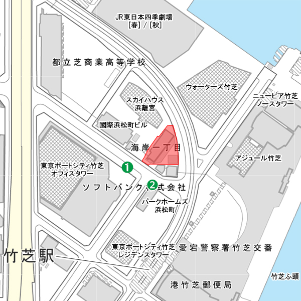 東京自興ビル・国分マンション建替え計画