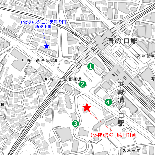 (仮称)溝の口南口計画