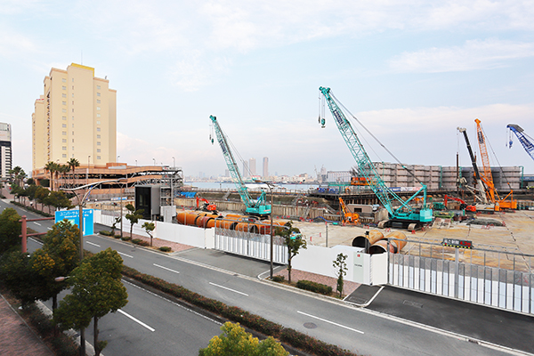 (仮称)OSAKA SAKURAJIMA RESORT新築工事