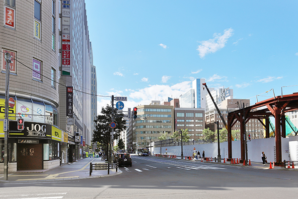 北4西3地区第一種市街地再開発事業